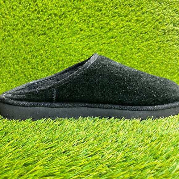 UGG Classic Slip-On Mens Size 13 Black Casual Comfort Suede Slide Slippers Shoes main image 4